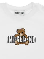 Moschino Baby Teddy Bear T-shirt & Bermuda Suit — Dresses