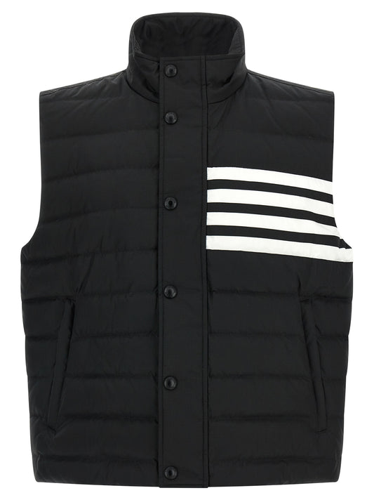 Thom Browne 4 Bar Vest — Quilted Goose Down (Men)
