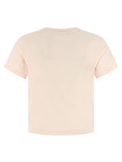 Maison Kitsuné Baby Fox T-shirt - Pink Cropped Top