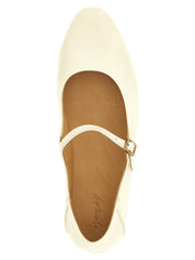 Marsèll Strascico Ballet Flats — Beige Leather
