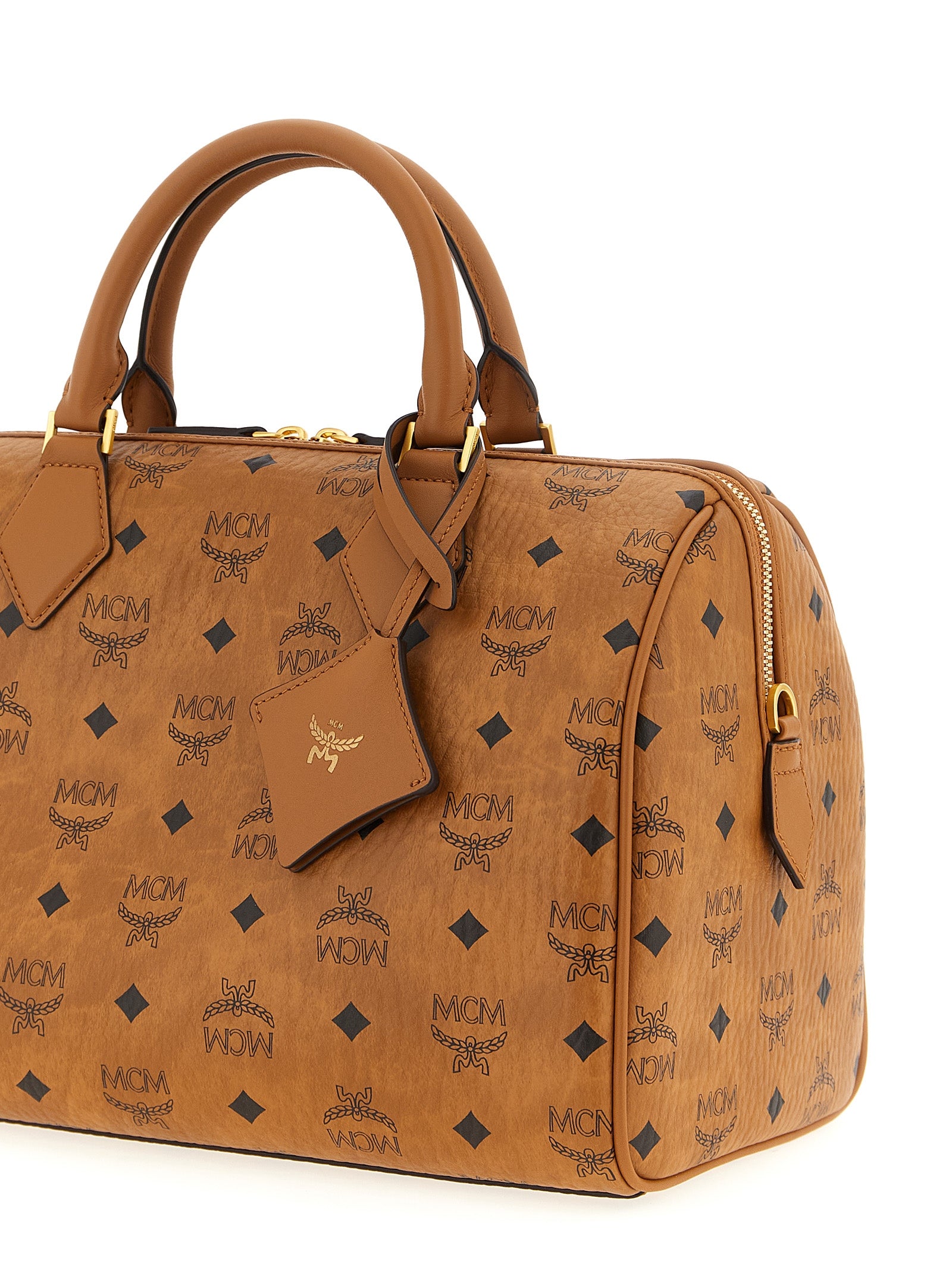 Mcm Ella Boston Medium Handbag