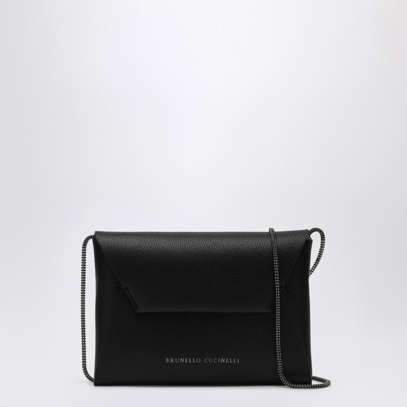 Brunello Cucinelli Clutch in Garnet Leather