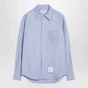 Thom Browne Light blue cotton button-down shirt