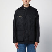 Barbour Black waxed International jacket