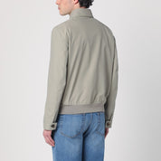 Blouson aviateur vert kaki Brunello Cucinelli en coton mélangé
