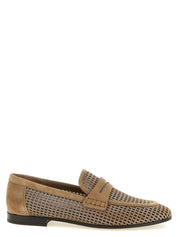 Brunello Cucinelli Sparkling Net Loafers