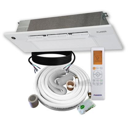 Pioneer Multi Zone 9,000 BTU Quantum Series One-Way Ceiling Cassette Indoor Section Split Inverter++ Air Conditioner Heat Pump 230V - CK009GMFILCFHD-10