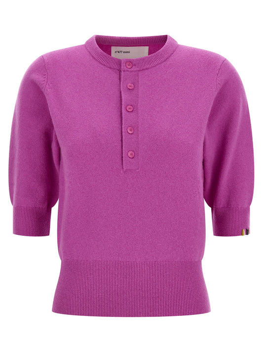 Extreme Cashmere Knitwear – N°477 Mimi Sweater (Fuchsia)