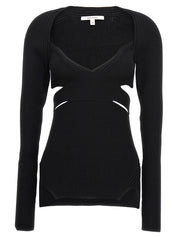Nensi Dojaka Cut-out Sweater — Knitwear for Women