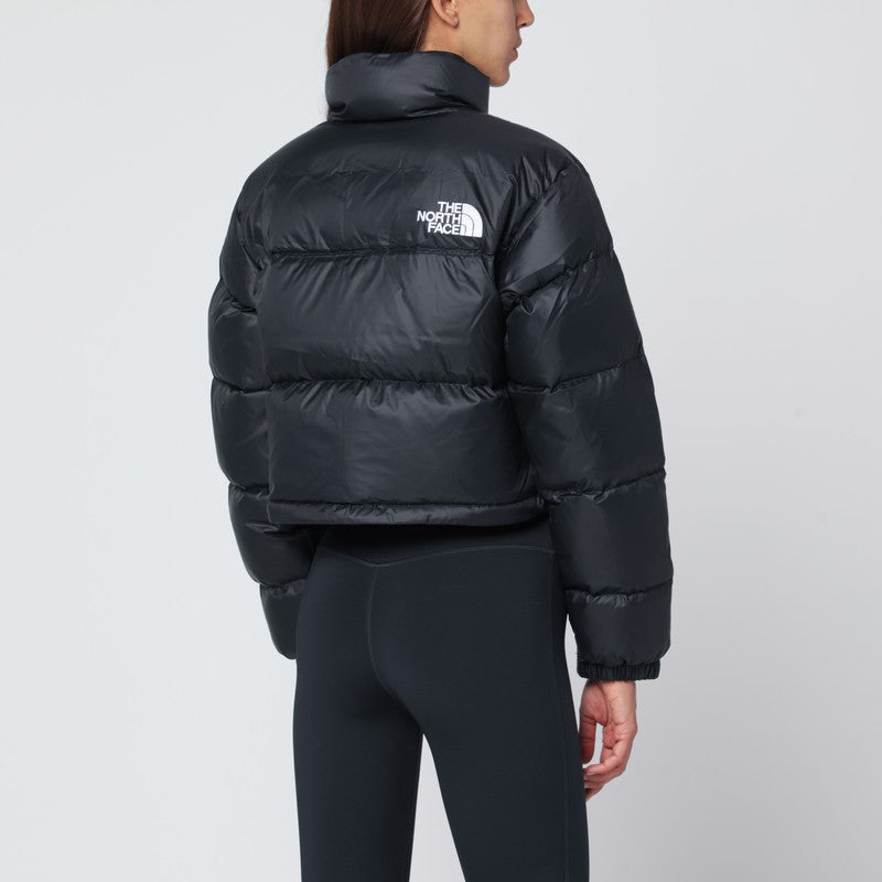 Veste courte matelassée noire The North Face