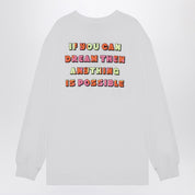 The North Face White T-shirt with TNF X Yinka Ilori print