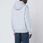 The North Face Essential hoodie in light grey cotton blend