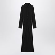 Sportmax black shirt dress in viscose jersey