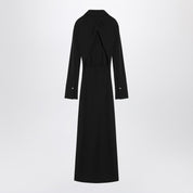Sportmax black shirt dress in viscose jersey