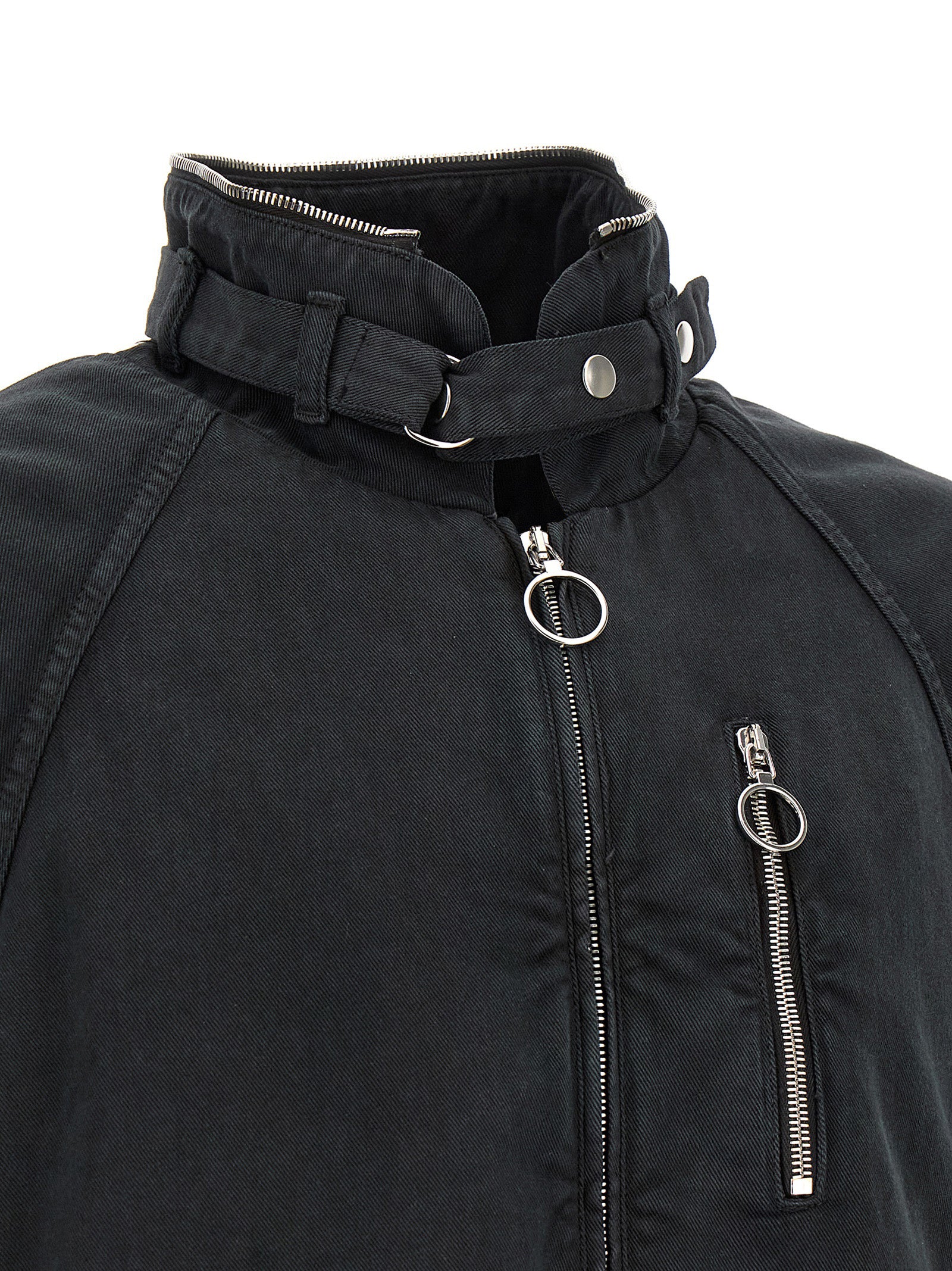 Namacheko Midia Jacket — Men's Black Jacket, Comfort Fit