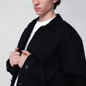 STUDIO NICHOLSON Black cotton jacket