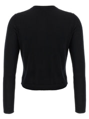 Theory Wool Cropped Cardigan