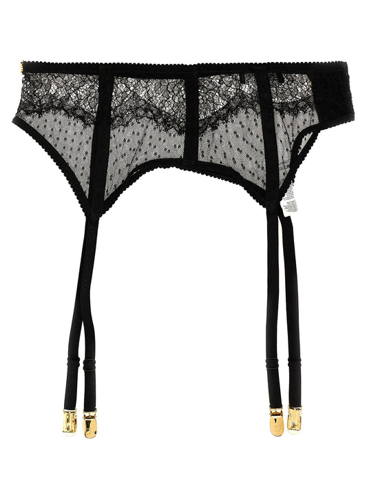 Dolce & Gabbana Lace Garters — Women's Beachwear & Underwear