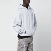 Represent Grey Oversized Hoodie — Men's Topwear