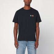 Maison Kitsuné Anthracite grey cotton T-shirt