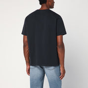 Maison Kitsuné Anthracite grey cotton T-shirt