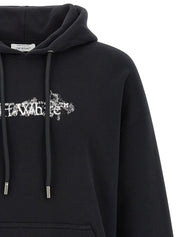 Off White Heraldic Arrow Skate Hoodie — Men’s Topwear