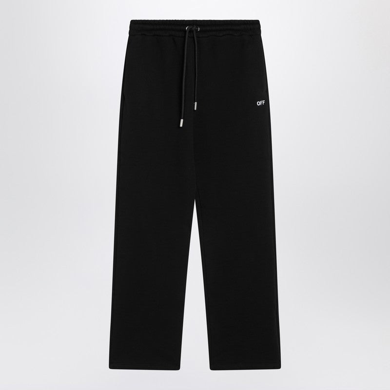 Off White Off-White™ Black jogging trousers with OFF logo