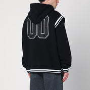 Off White Off-White™ black cotton bomber jacket with logo