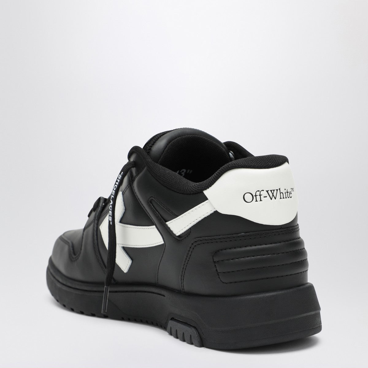 Off White Off-White™ Out Of Office sneakers in leather black and white