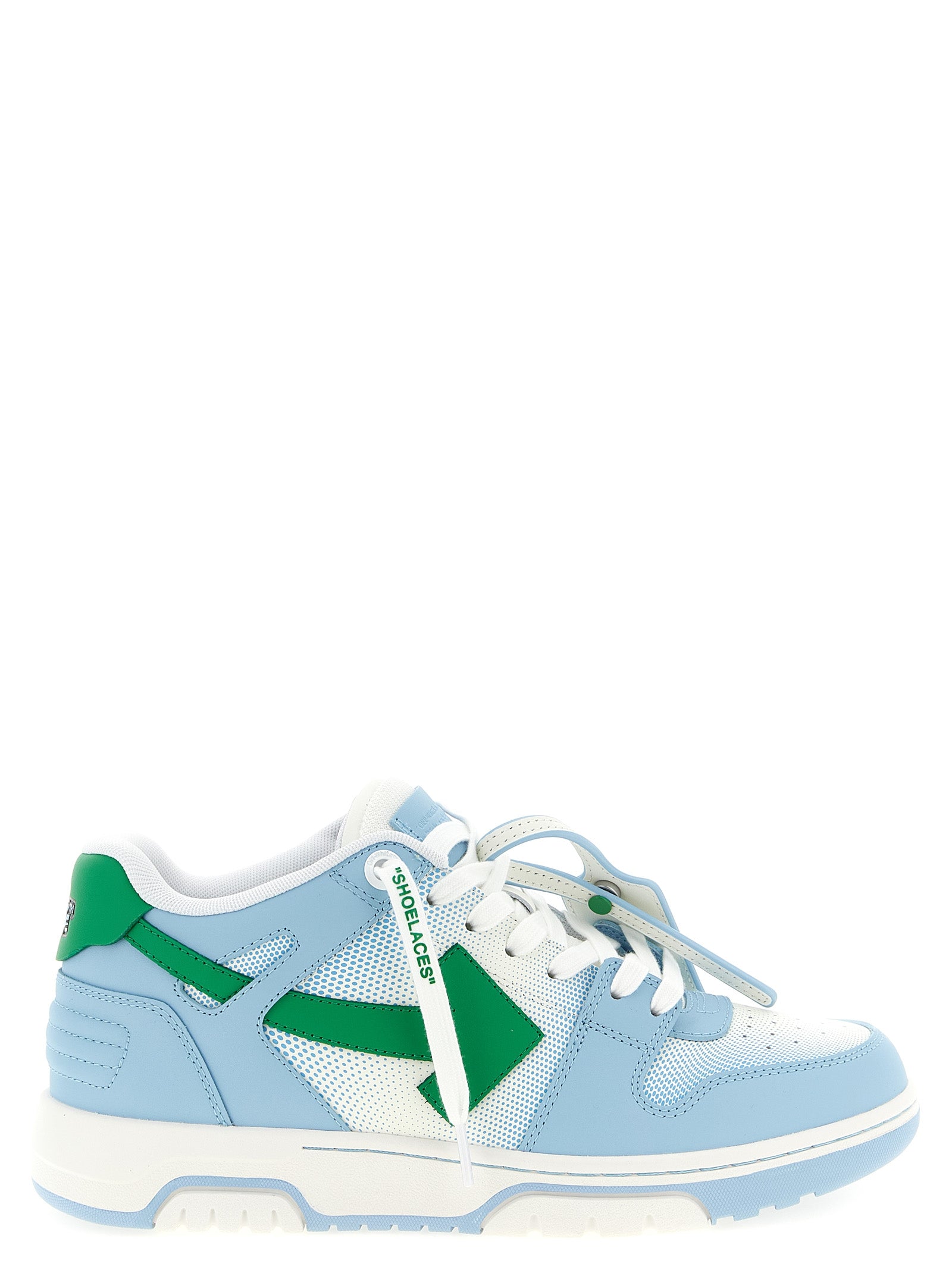 Off White Out Of Office Sneakers — Light Blue for Men