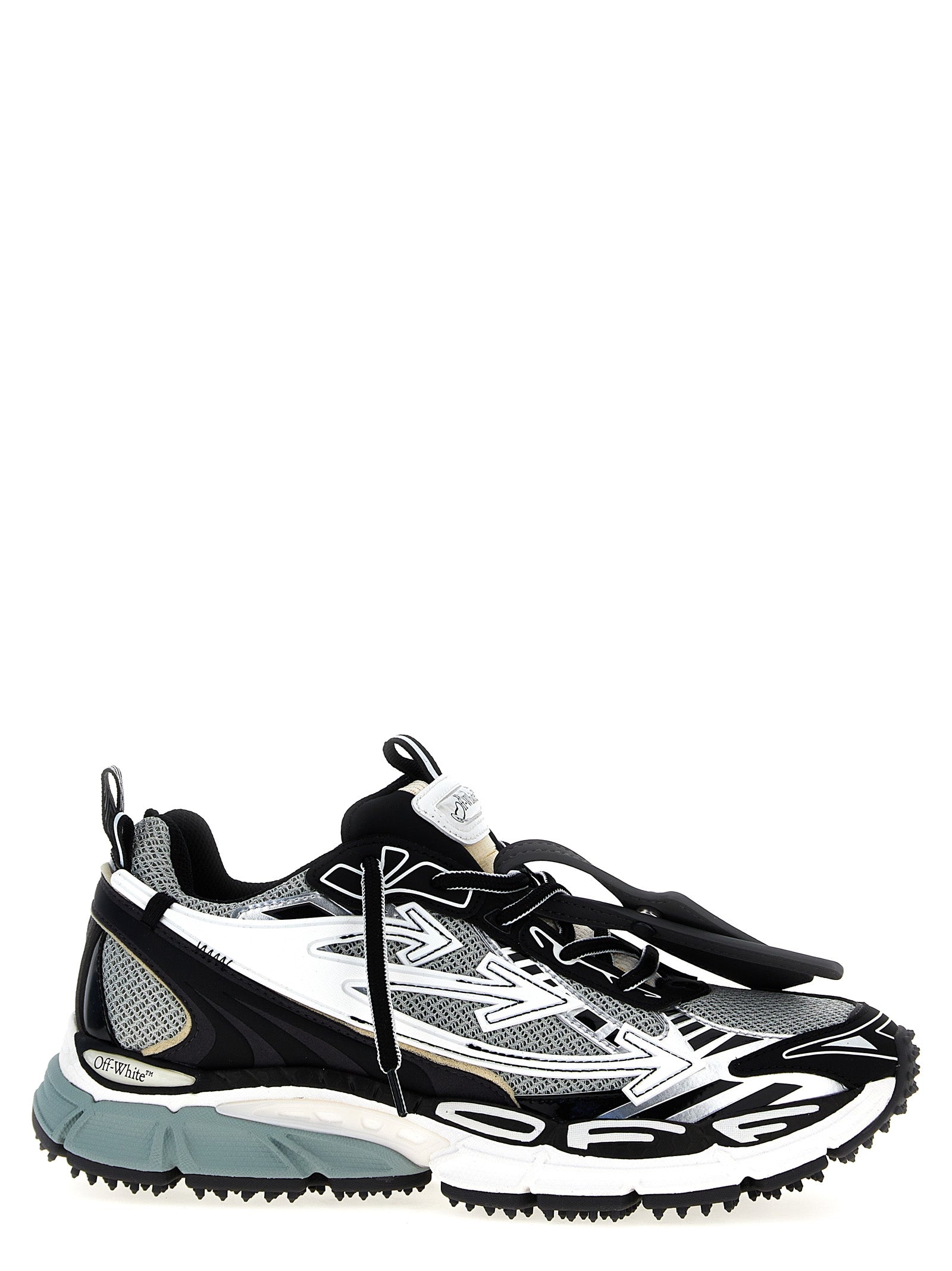 Off White Be Right Back Sneakers for Men — Black, EU Fit
