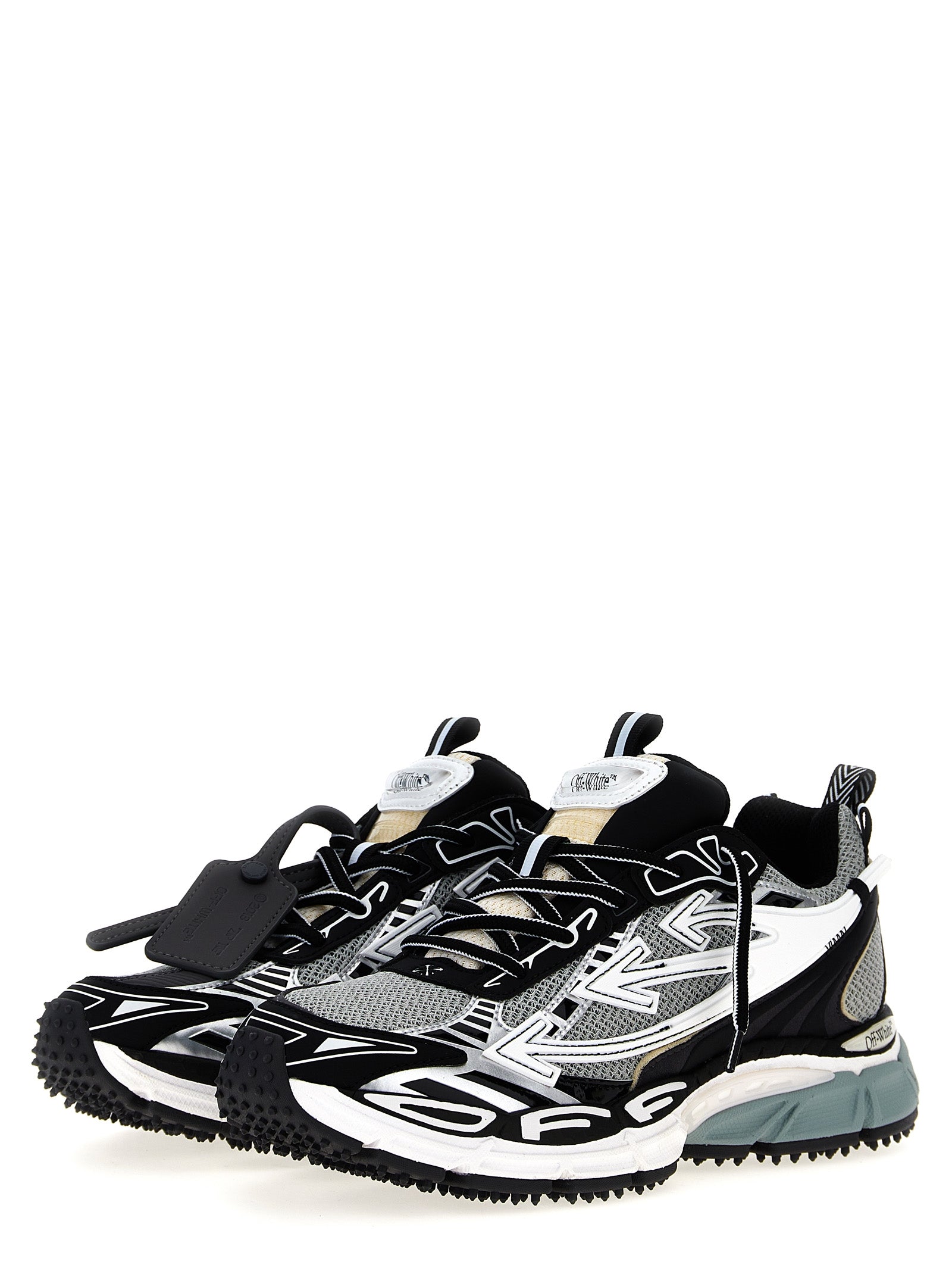 Off White Be Right Back Sneakers for Men — Black, EU Fit