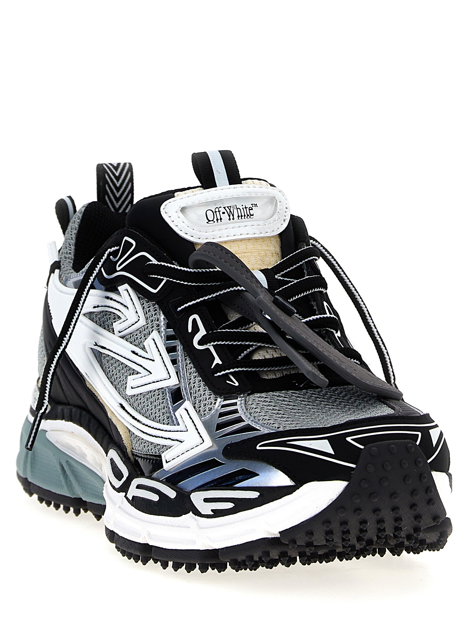 Off White Be Right Back Sneakers for Men — Black, EU Fit