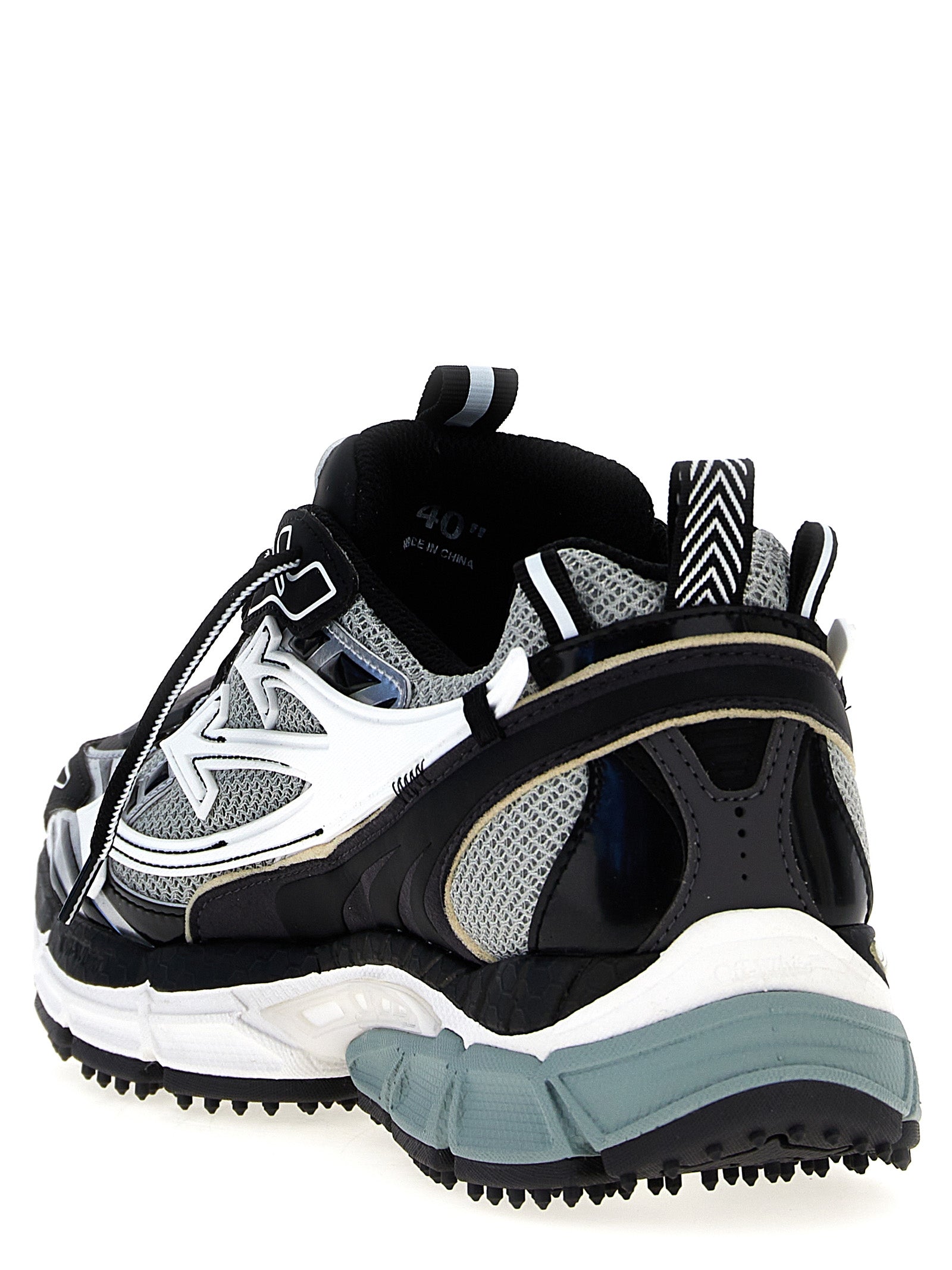 Off White Be Right Back Sneakers for Men — Black, EU Fit