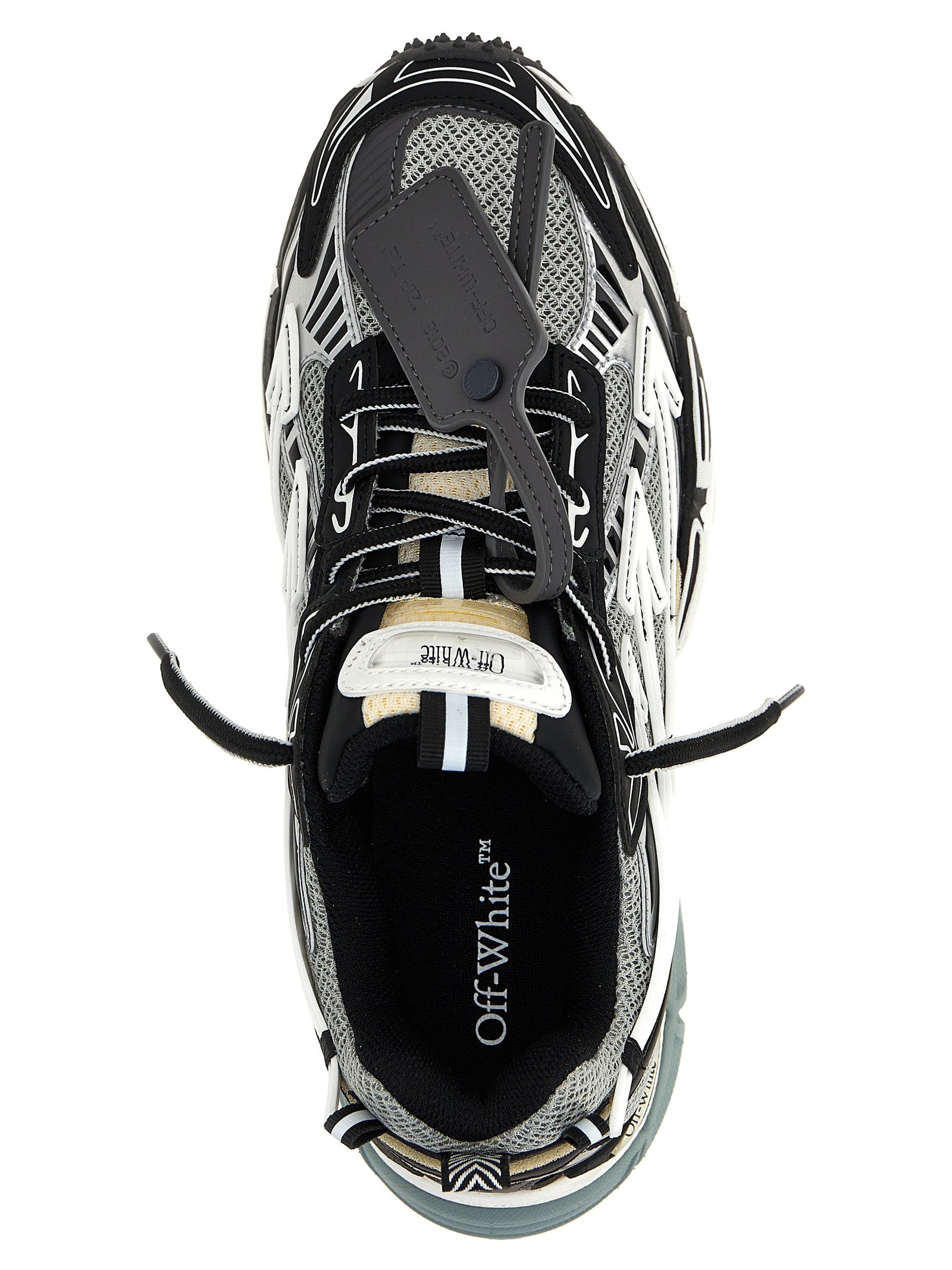 Off White Be Right Back Sneakers for Men — Black, EU Fit