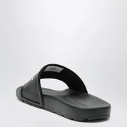 Off White Off-White™ Black Bookish Sliders with logo