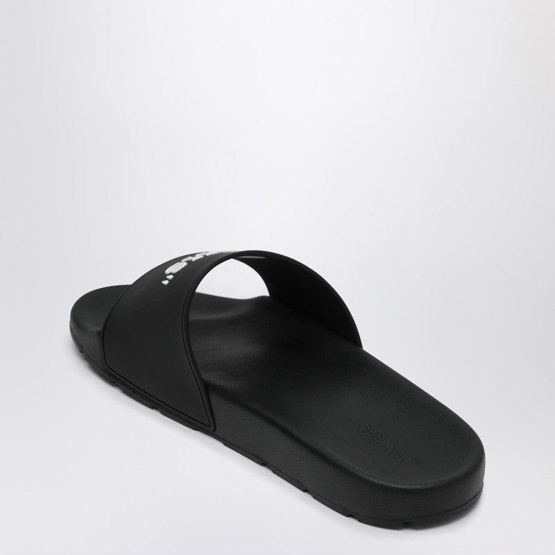 Off-White Black "This That" Slides — Men’s Rubber Slides