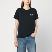 Maison Kitsuné Anthracite grey cotton T-shirt