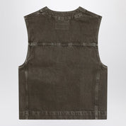 Lemaire Moss green denim vest