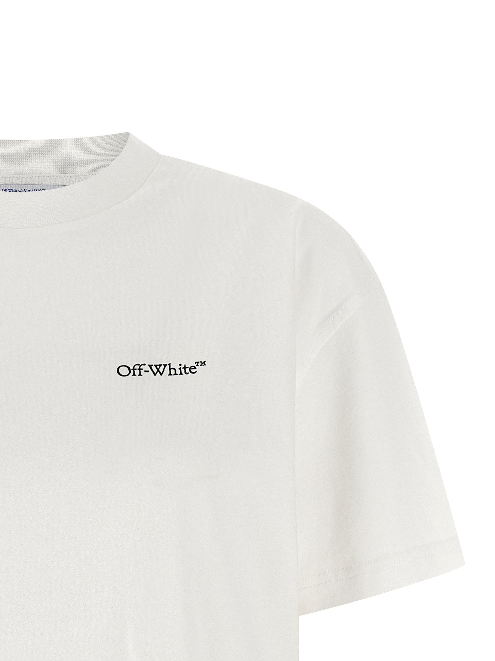 Off White Arrow Glowing Flower T‑shirt — Women’s Topwear