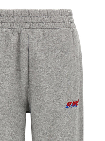 Off-white Logo Embroidery Joggers