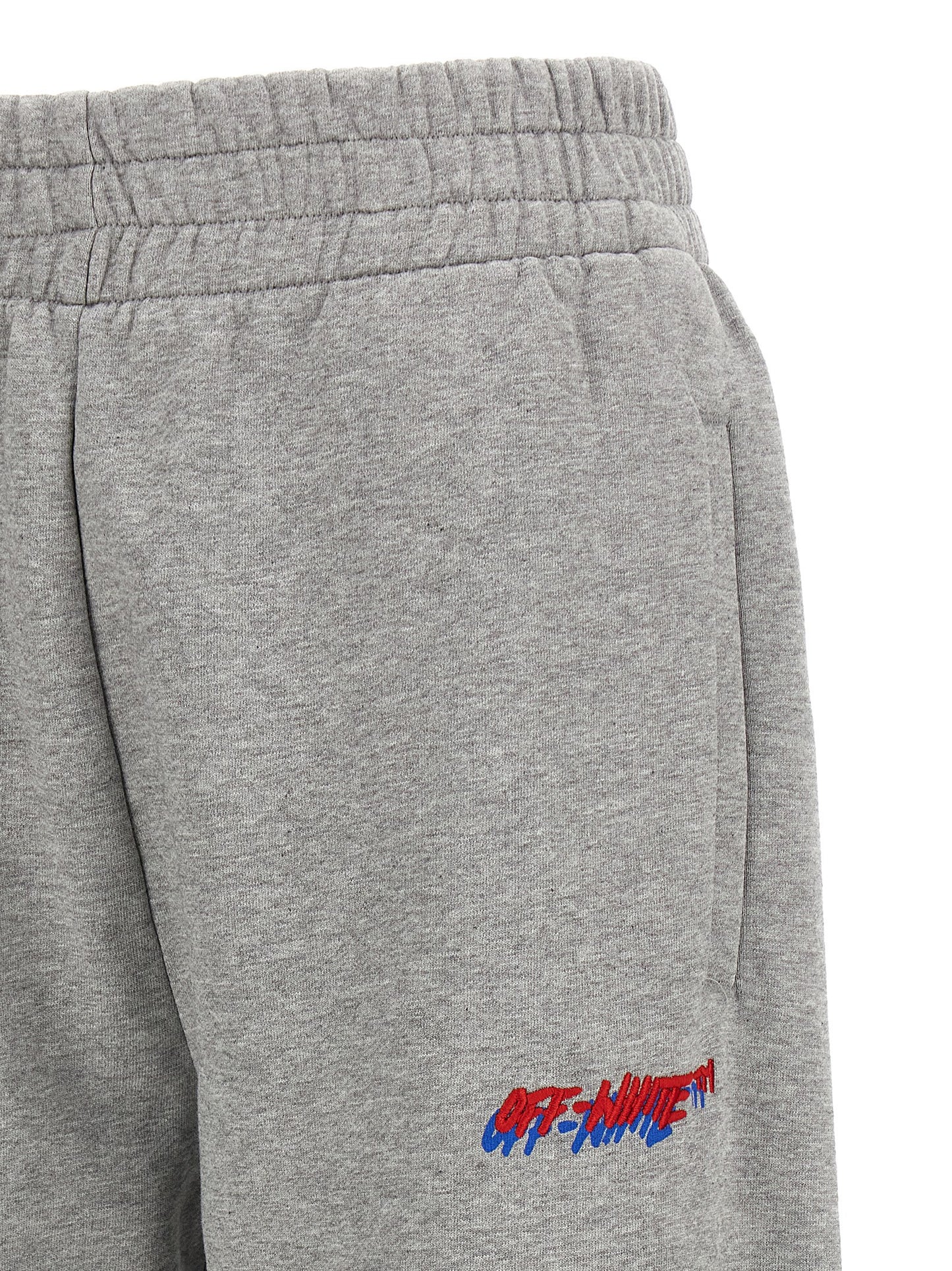 Off-white Logo Embroidery Joggers