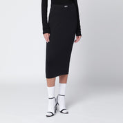 Off White Off-White™ Black pencil skirt with OFF logo