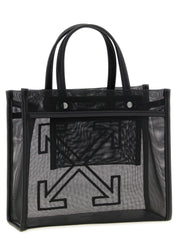 Off White Small Market Shopping Bag — Shopper (Black)
