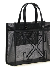 Off White Small Market Shopping Bag — Shopper (Black)