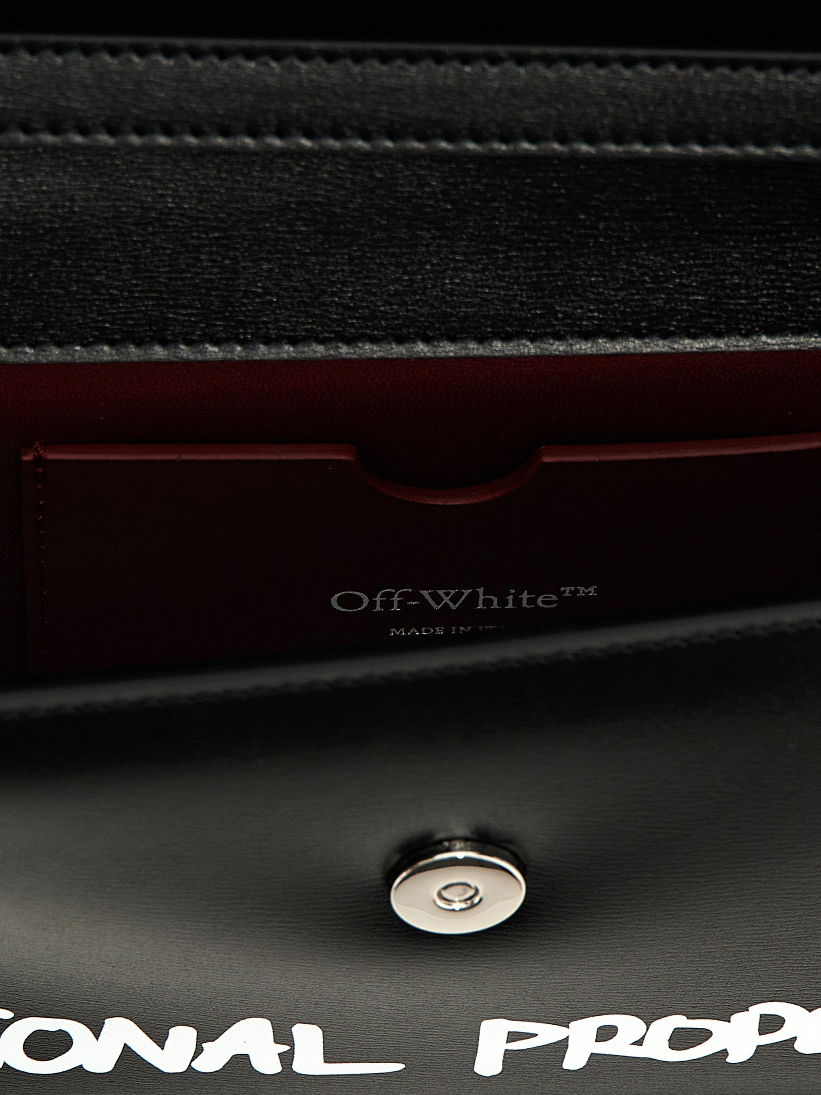 Off White Jitney 1.0 Shoulder Bag — White/Black, €1,250