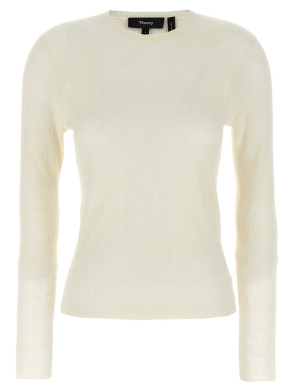 Theory Viscose Linen Sweater