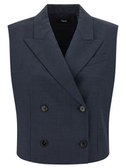 Theory Double-breasted Vest