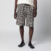 Brain Dead Skull Climber cotton shorts