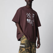 Brain Dead Cotton T-shirt with logo prints